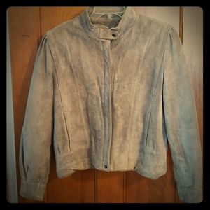 Women's vintage leather jacket